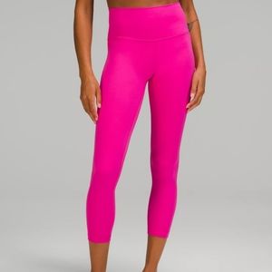 Lululemon align high rise 25' pink legging